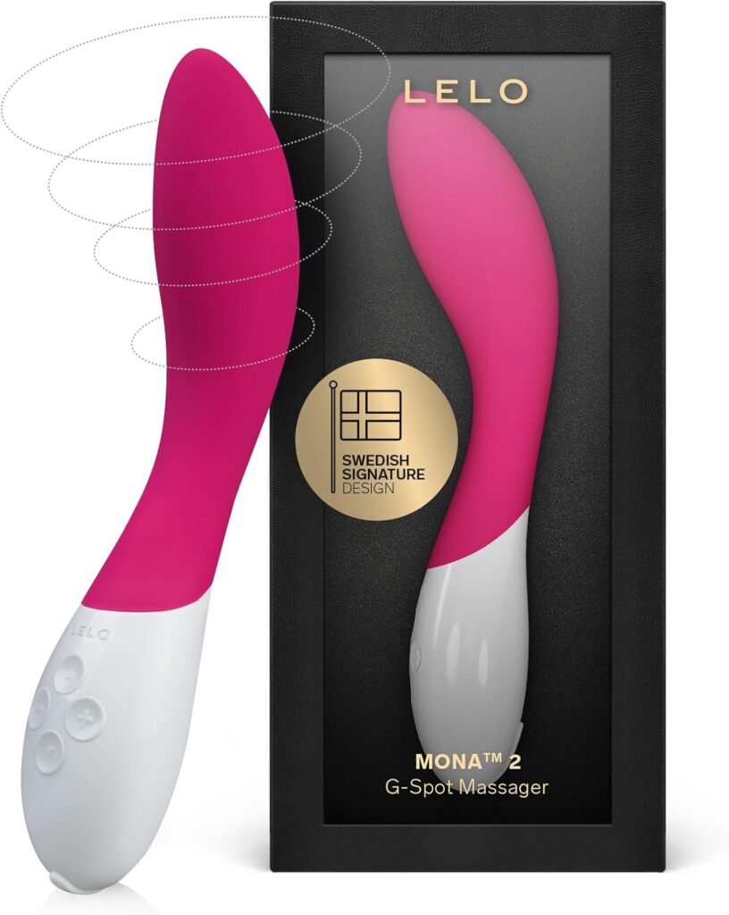 Photo du Lelo Gigi 2, vibromasseur pour point G rechargeable